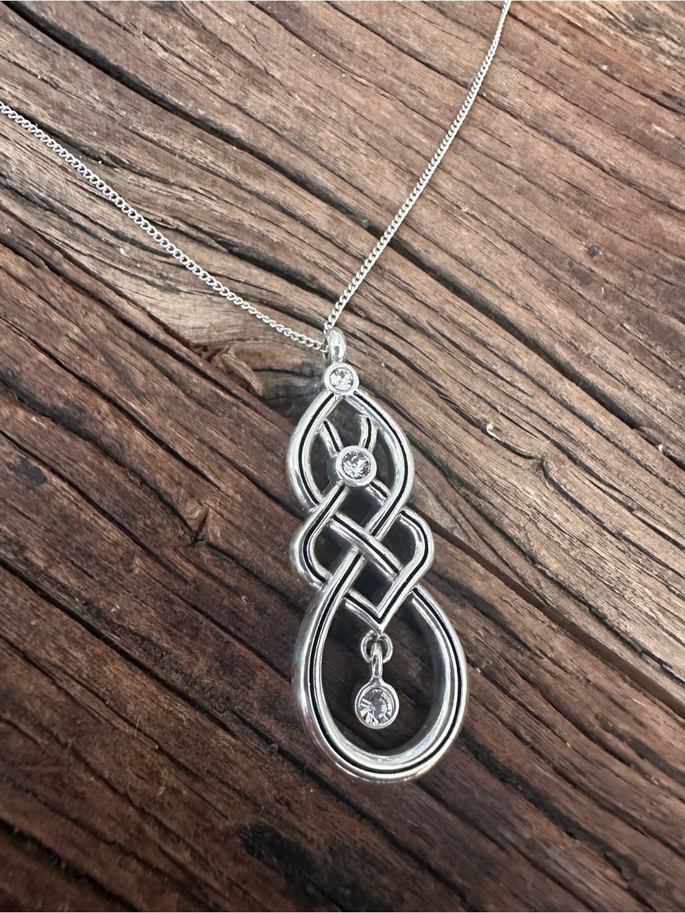 BRIGHTON ❤️ “Interlok” Cascade Necklace NWOT